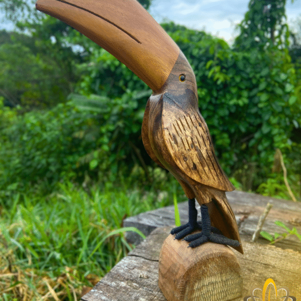 Tucano em Madeira Pé de Ferro