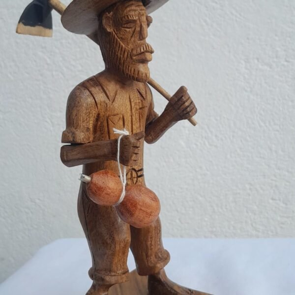 Homens Do Campo (Caipiras) - Artesanato Em Madeira