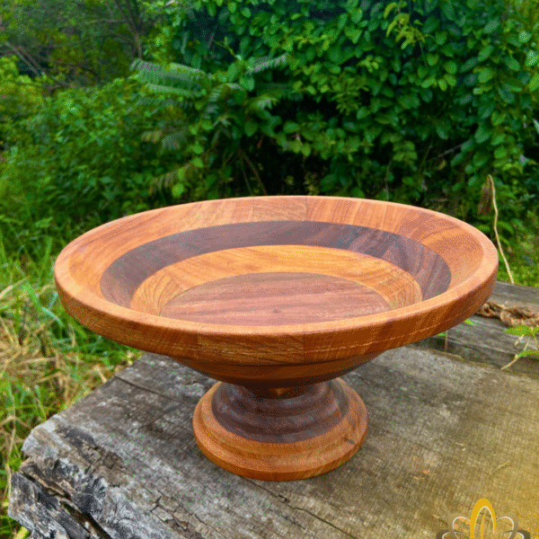 Fruteira com Base Madeira Grande