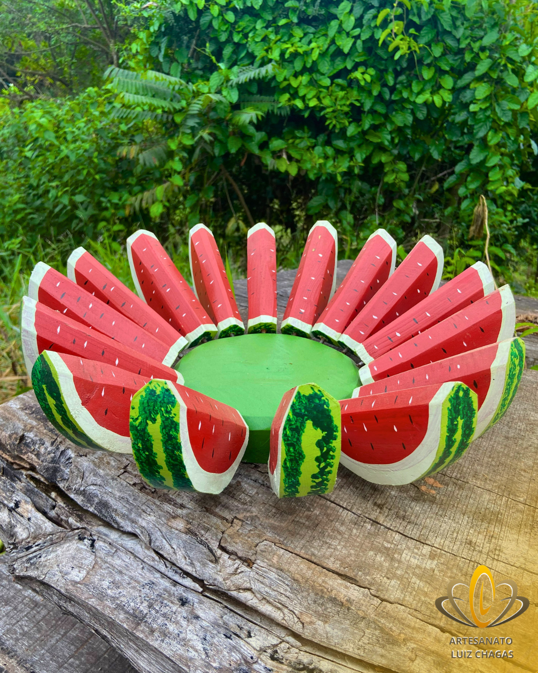 Fruteira Melância Madeira Grande