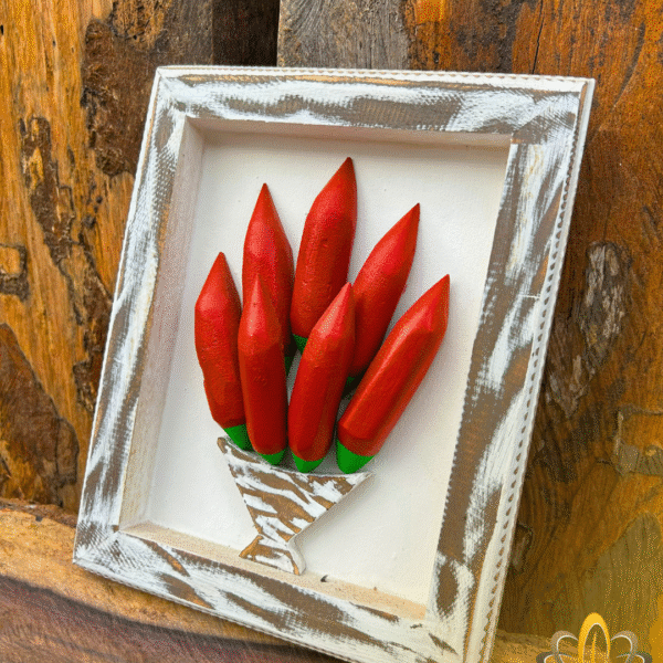 Quadro Médio Pimentas